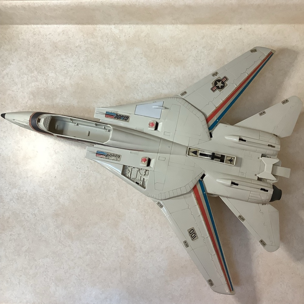 Vintage 1983 Hasbro G.I. Joe Skysrtiker XP-14F Combat Jet / Incomplete